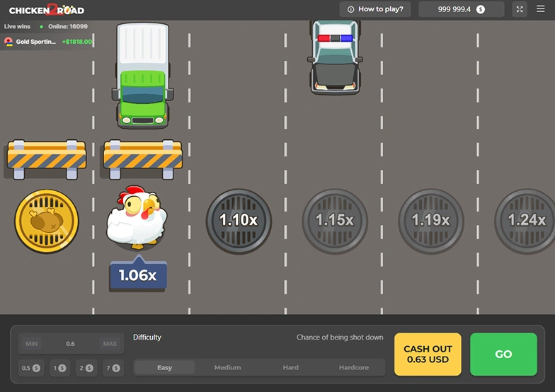 Chicken Road 2 Screenshot 1.