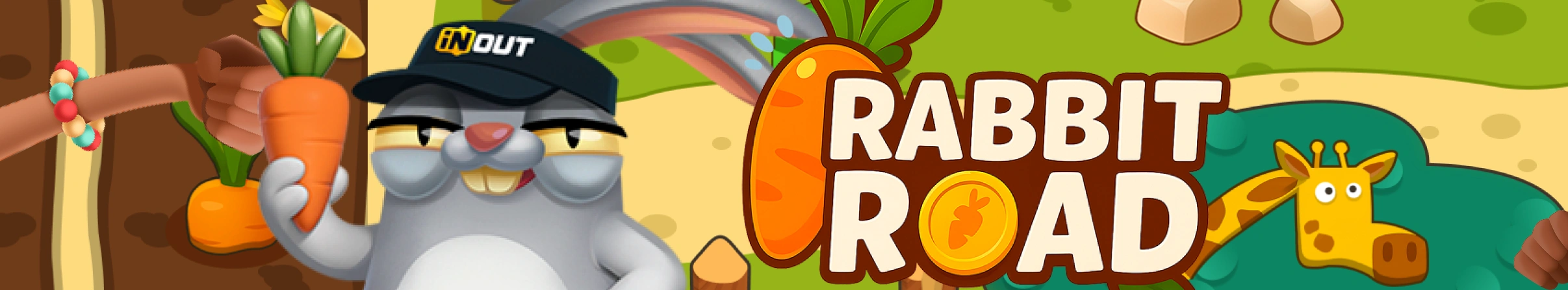 Hauptbanner von Rabbit Road.