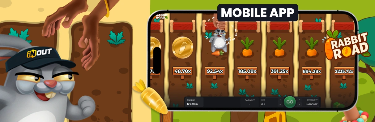 Rabbit Road Mobile App.